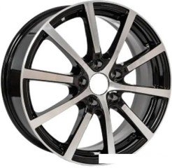 Комплект дисков k-7 K-102 5x115 R17x7 CB70,2 ET44 алмаз-черный  купить,NaN