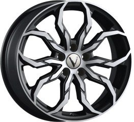 Комплект дисков Вектор 234 5х100 R18х7.5 СВ67,1 ЕТ35 алмаз-черный