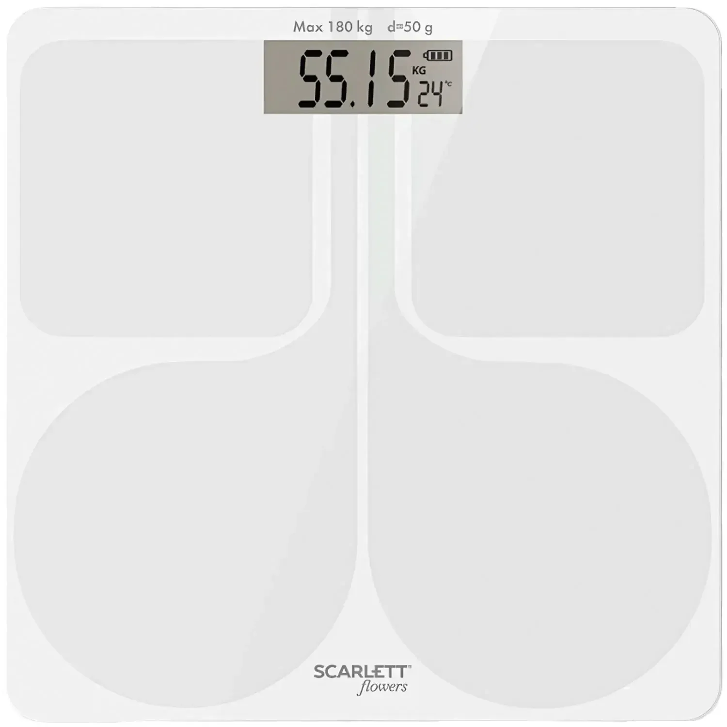 Весы SCARLETT SC-BS33ED103 белый  (диагностические)
