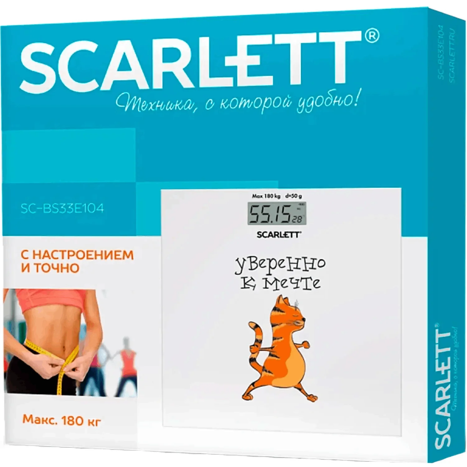 Весы SCARLETT SC-BS33E104 белый