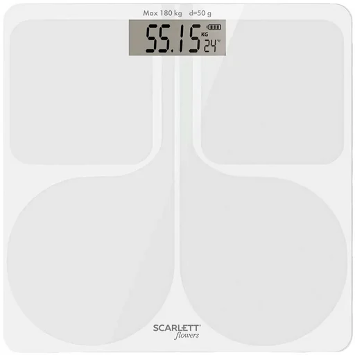 Весы SCARLETT SC-BS33ED103 белый  (диагностические)