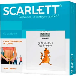 Весы SCARLETT SC-BS33E104 белый