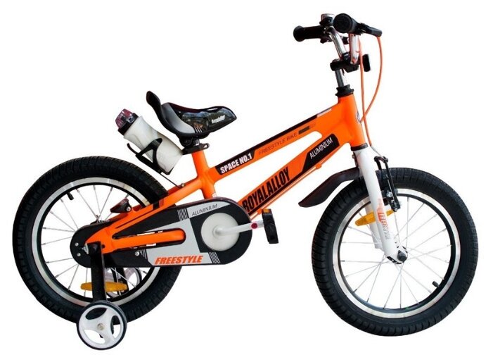 Велосипед Royal Baby Space NO.1 Alloy 18" оранжевый купить,NaN