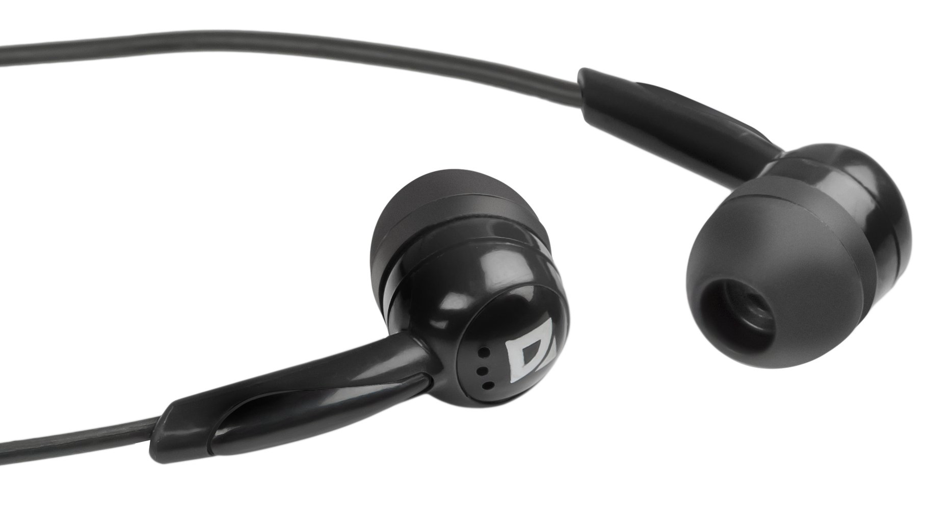 Наушники вставки Defender Basic 604 черные - ForteMarket Наушники вставки Defender Basic 604 черные купить,1201