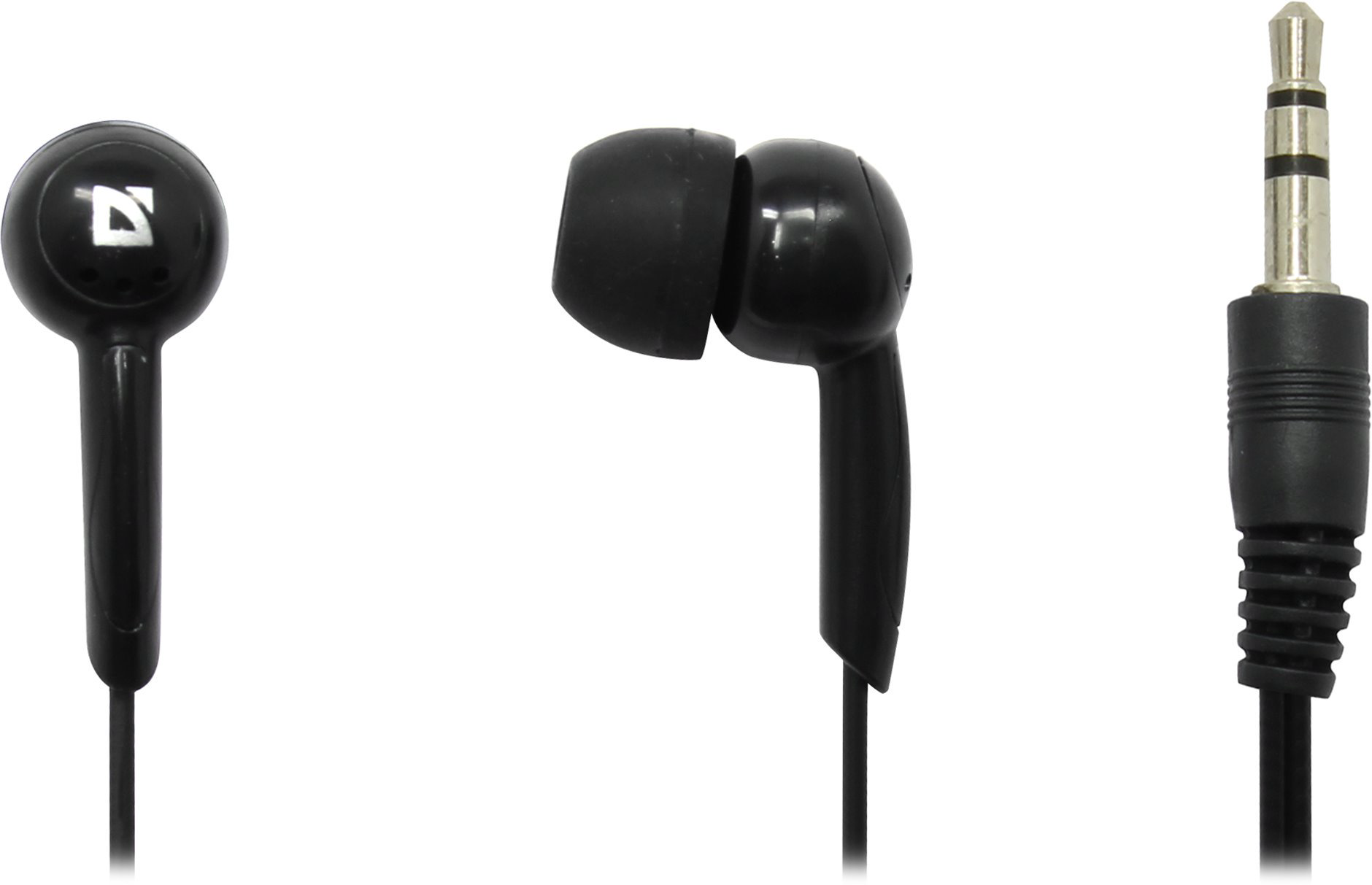 Наушники вставки Defender Basic 604 черные - ForteMarket Наушники вставки Defender Basic 604 черные купить,1201