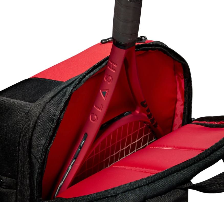 Рюкзак теннисный Wilson Super Tour Clash V2.0 красный купить,0