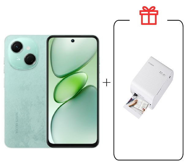 Смартфон Tecno Spark Go 1 3/64Gb Magic Skin Green+подарок купить,NaN