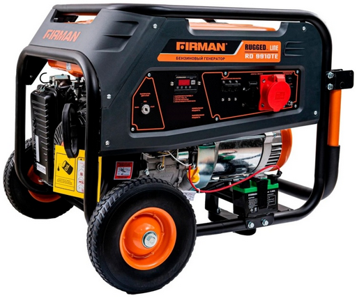 Электростанция бензиновая Firman 15 л.с. 6.5 кВт/7.1 кВт RD9910TE2