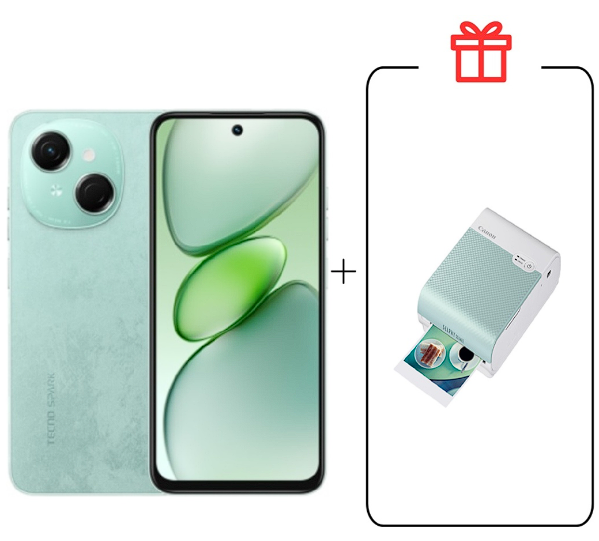 Смартфон Tecno Spark Go 1 3/64Gb Magic Skin Green+подарок купить,NaN