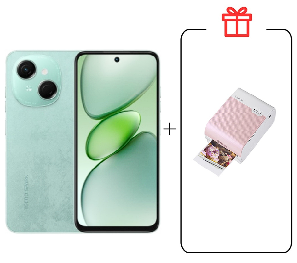 Смартфон Tecno Spark Go 1 3/64Gb Magic Skin Green+подарок купить,NaN