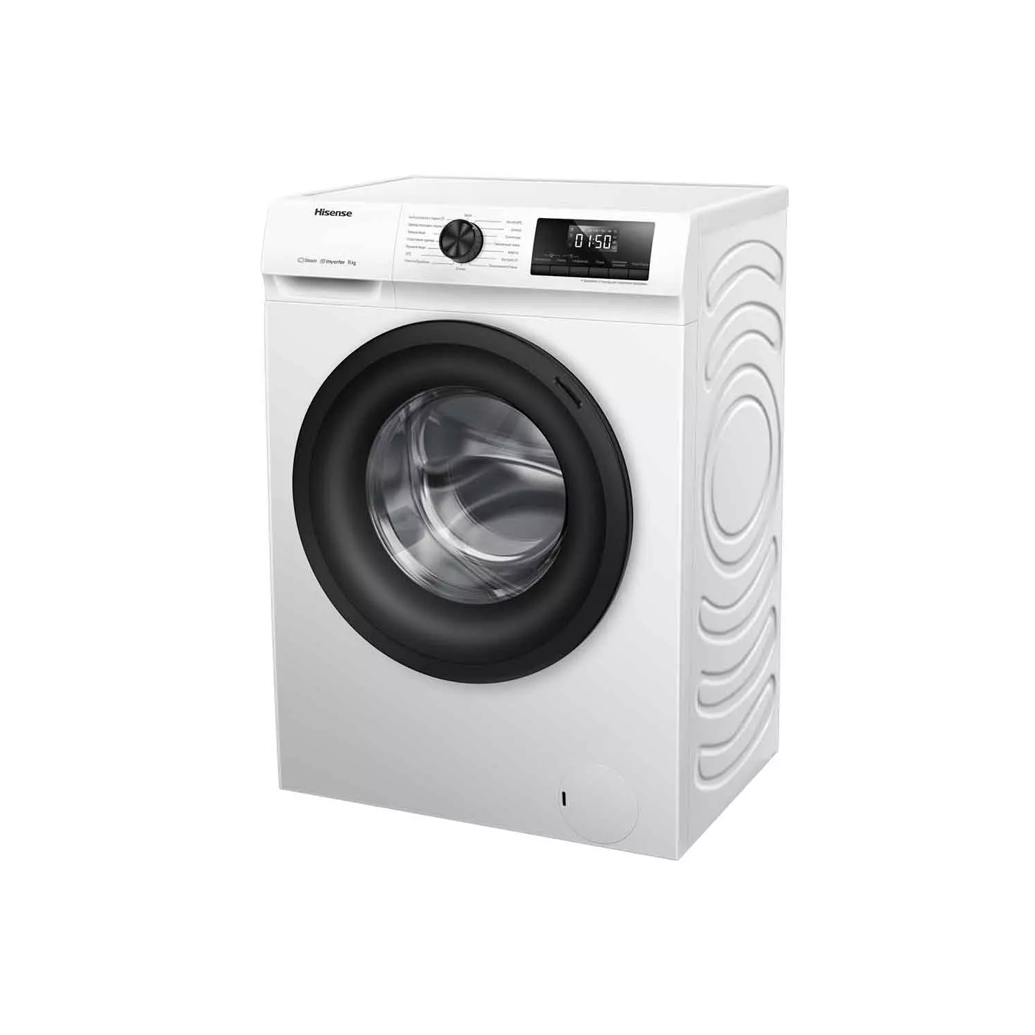 Стиральная машина Hisense WFQP8014VM + DHQE 800 BW2 белый