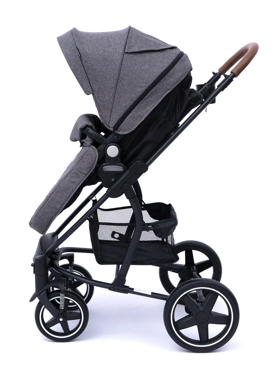 Коляска-трансформер Tomix Madison 3в1  Dark Grey/Black купить,NaN