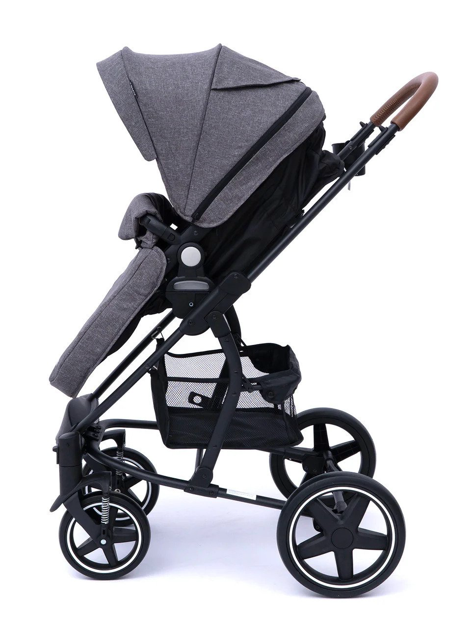 Коляска-трансформер Tomix Madison 3в1  Dark Grey/Black купить,NaN