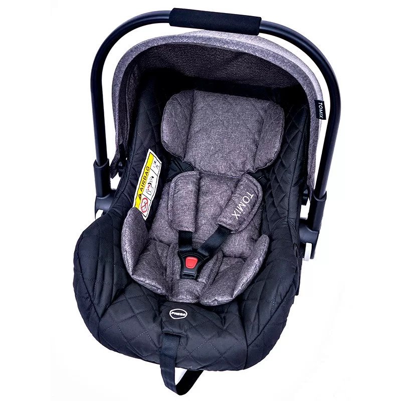 Коляска-трансформер Tomix Madison 3в1  Dark Grey/Black купить,NaN