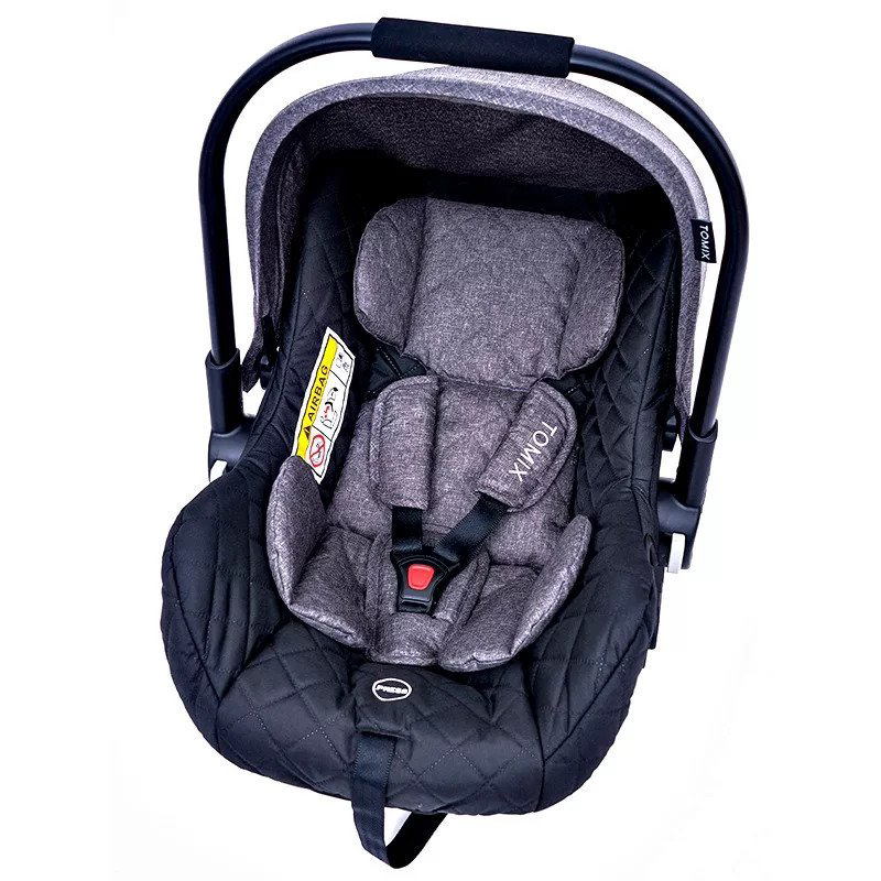 Коляска-трансформер Tomix Madison 3в1  Dark Grey/Black купить,NaN