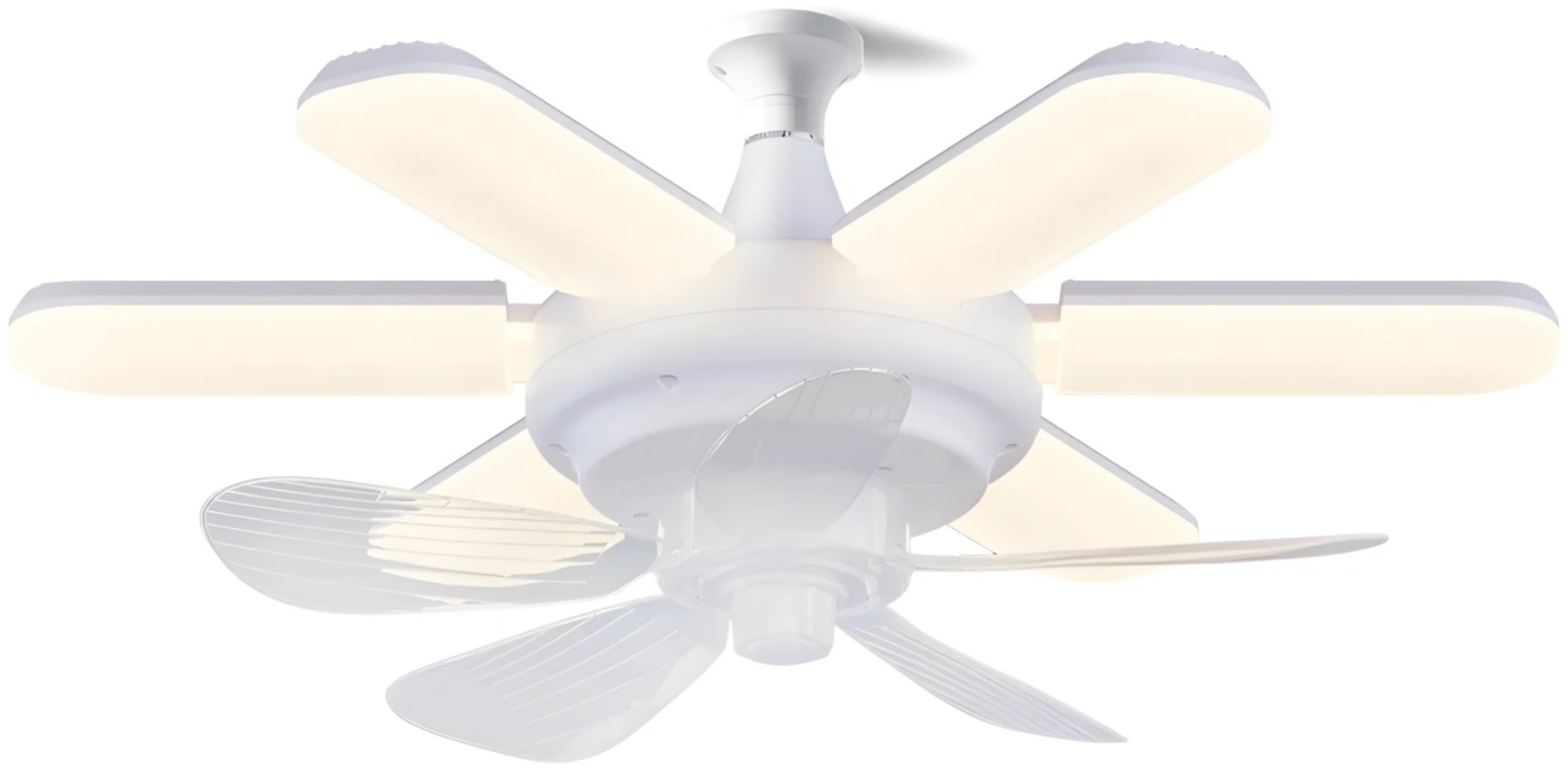 Вентилятор Folding fan light 75W белый