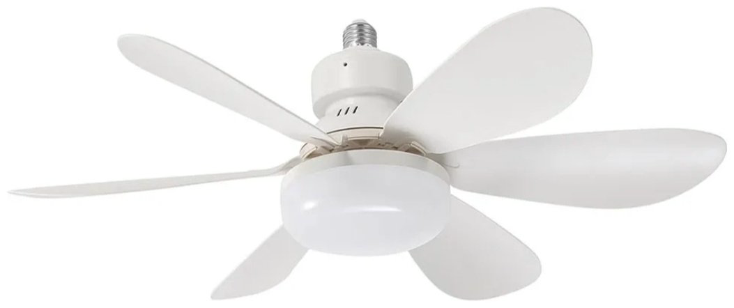 Вентилятор Flower fan light 520mm белый купить,7000