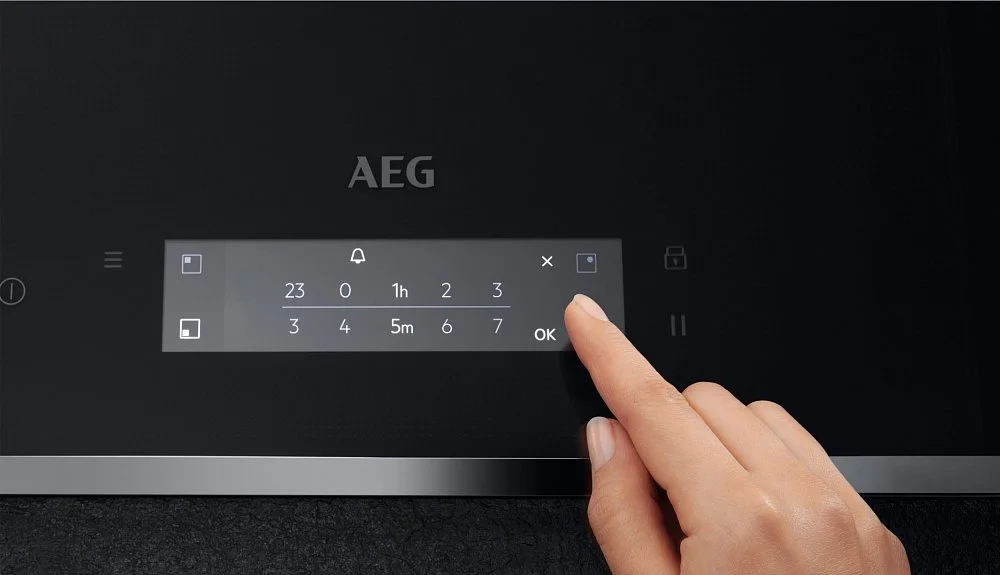 Индукционная варочная поверхность AEG IAE84851FB черная купить,0