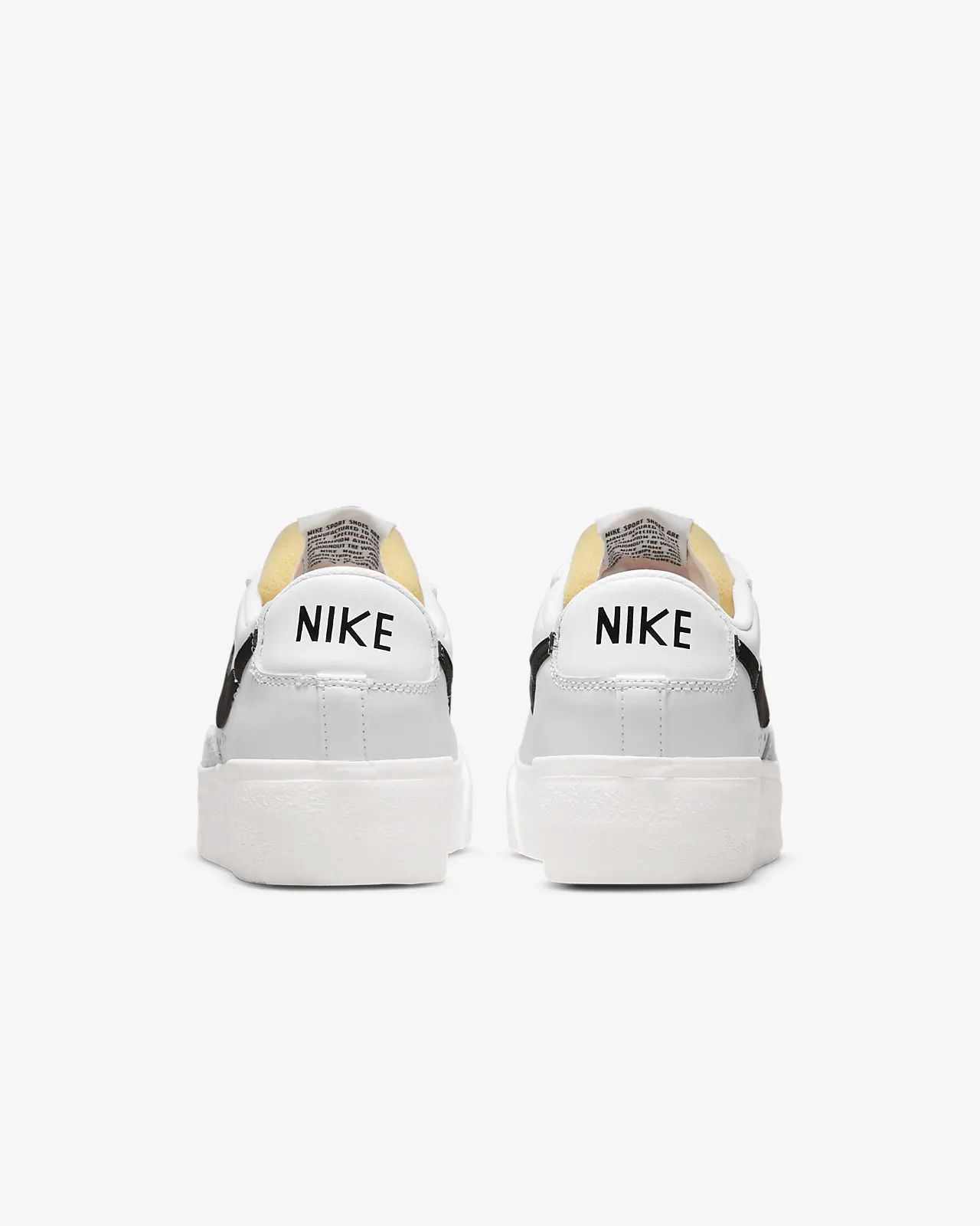 Кроссовки Nike DJ0292-101 Nike Blazer Low Platform белый 41.5