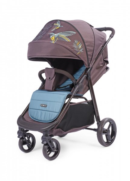 Коляска прогулочная Happy Baby Ultima V2 X4 Birds Brown купить,NaN