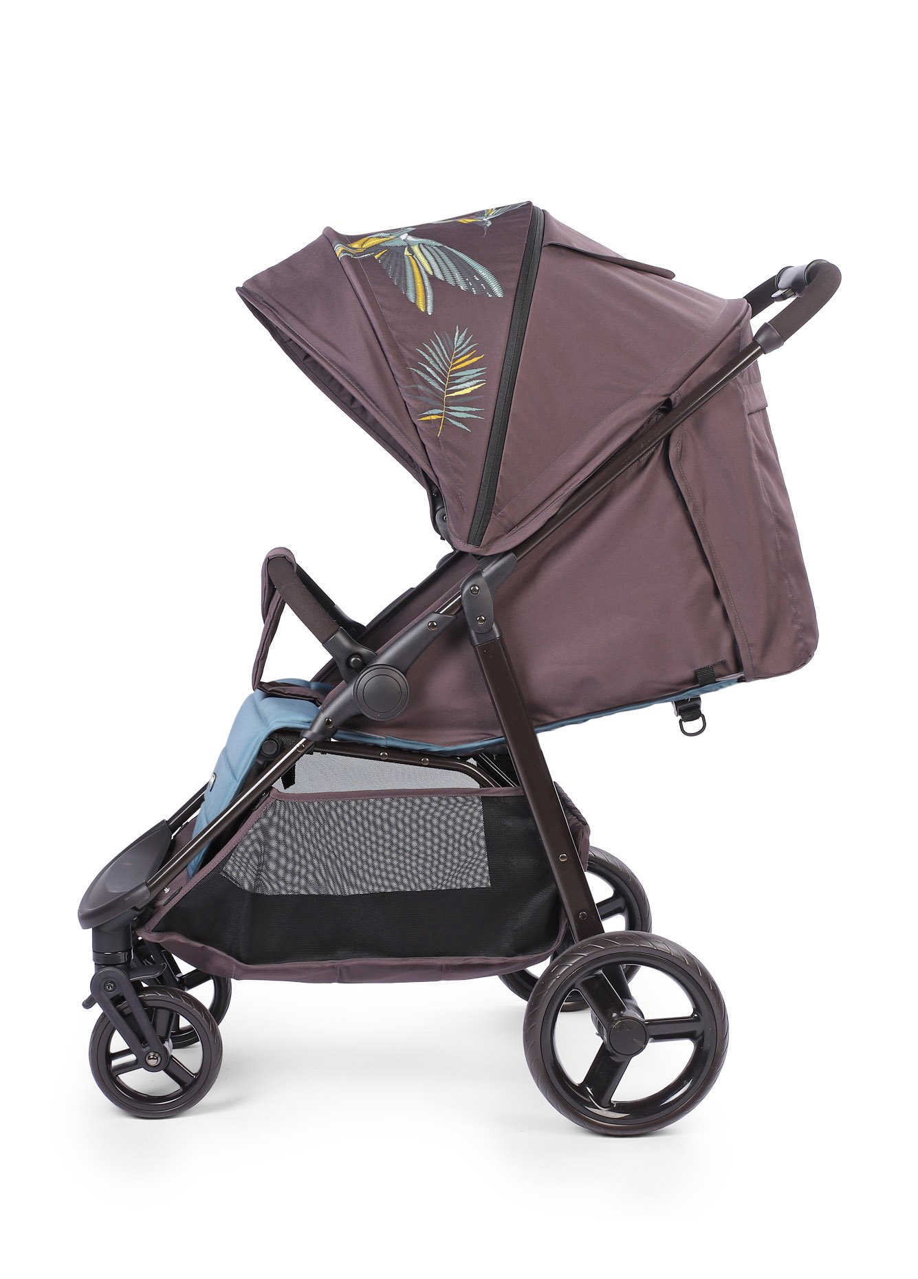 Коляска прогулочная Happy Baby Ultima V2 X4 Birds Brown купить,NaN