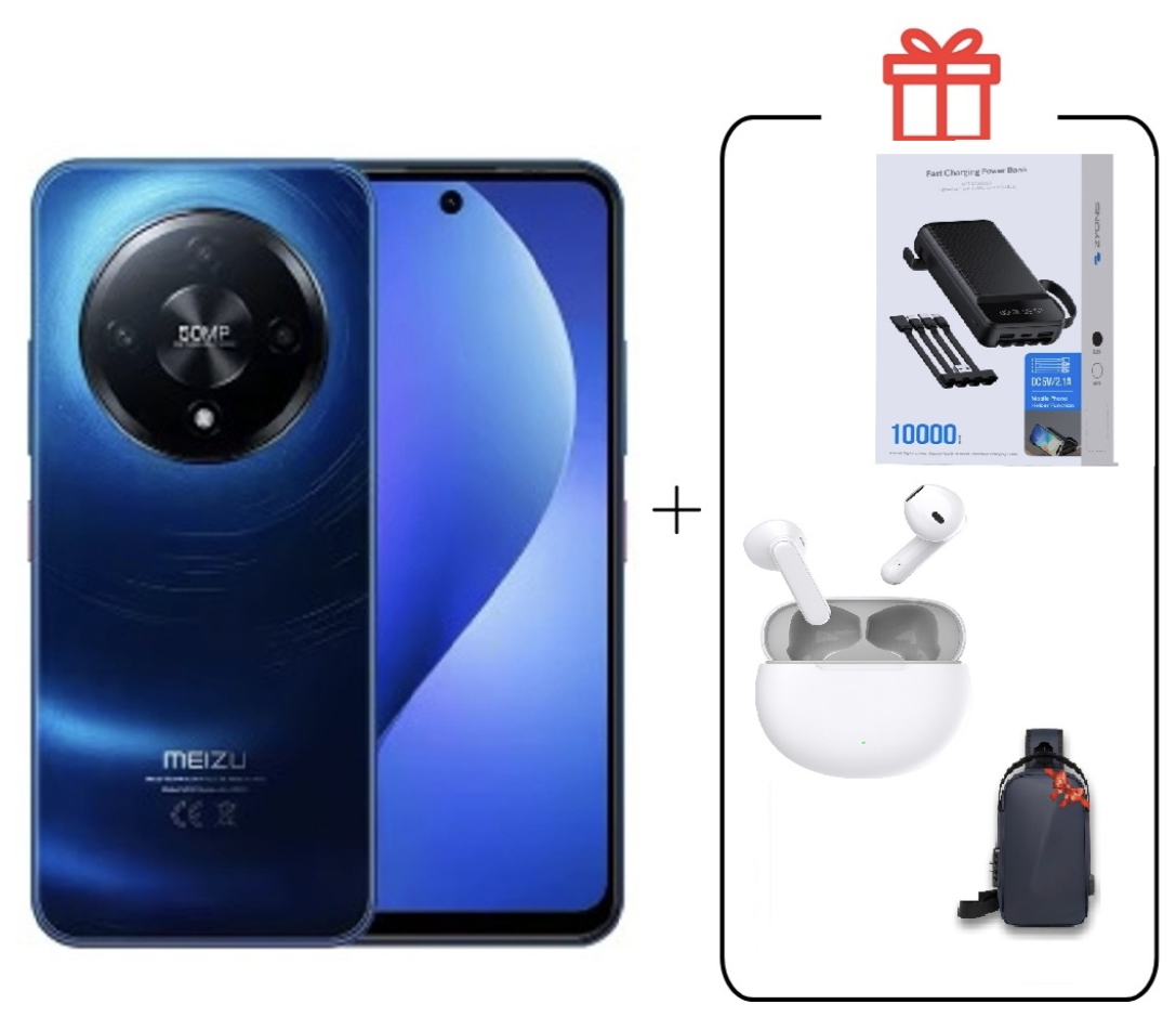Смартфон Meizu Mblu 22 Pro 4/128Gb Deep Sea Blue + подарок купить,NaN