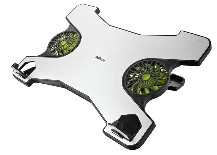 Подставка для ноутбука Trust Cooling Stand Xstream серебристая
