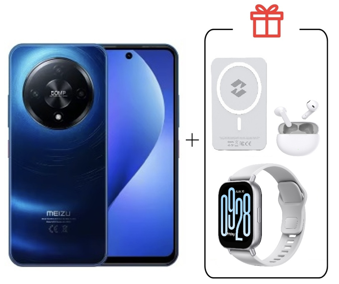 Смартфон Meizu Mblu 22 Pro 4/128Gb Deep Sea Blue + подарок купить,NaN