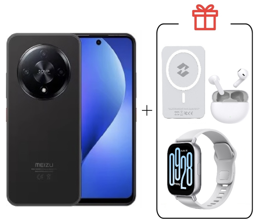 Смартфон Meizu Mblu 22 Pro 4/128Gb Titan Black + подарок купить,NaN