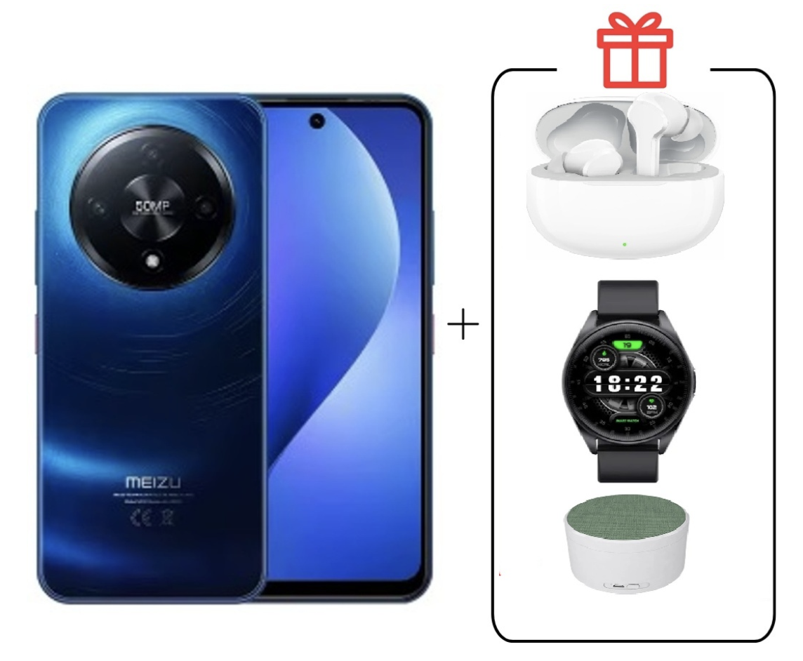 Смартфон Meizu Mblu 22 Pro 4/128Gb Deep Sea Blue + подарок купить,NaN