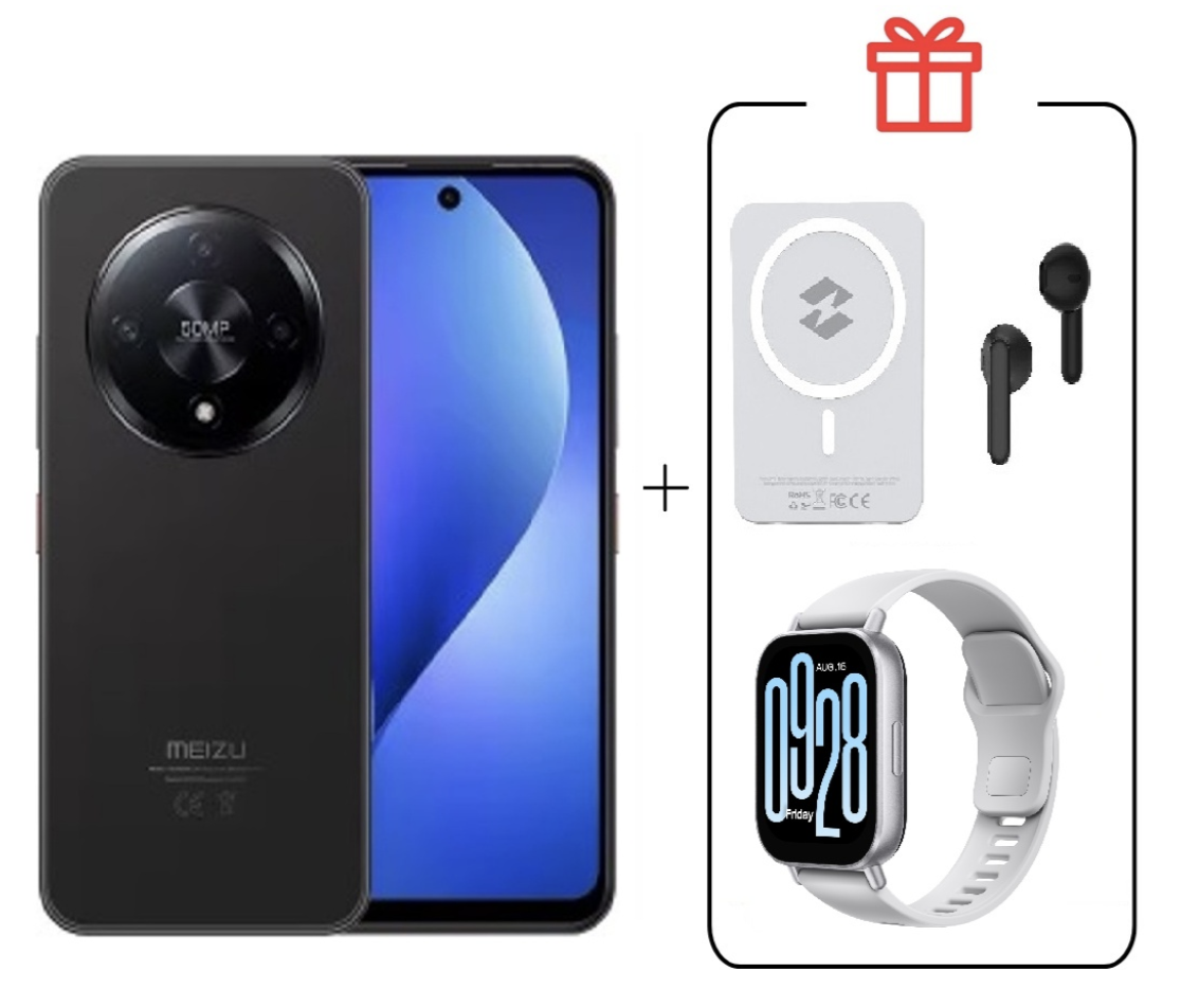 Смартфон Meizu Mblu 22 Pro 4/128Gb Titan Black + подарок купить,NaN