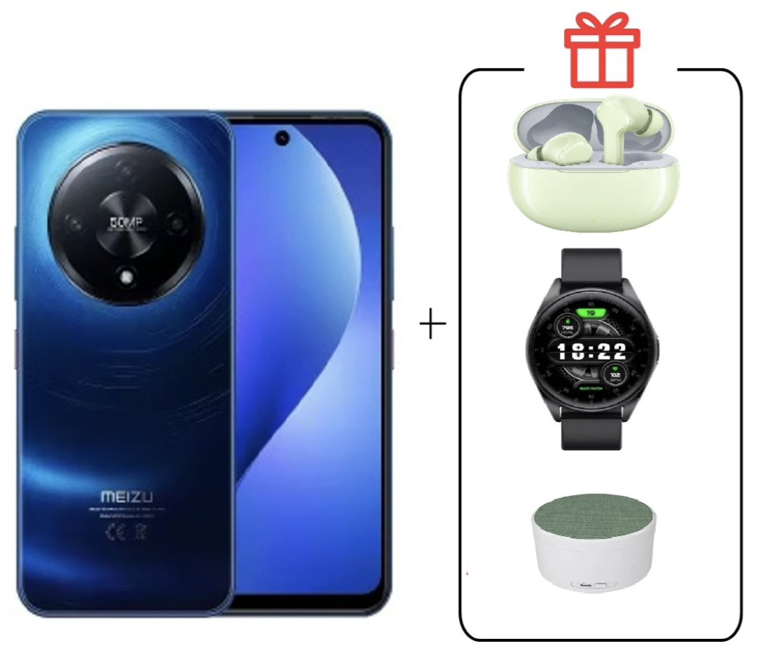 Смартфон Meizu Mblu 22 Pro 4/128Gb Deep Sea Blue + подарок купить,NaN