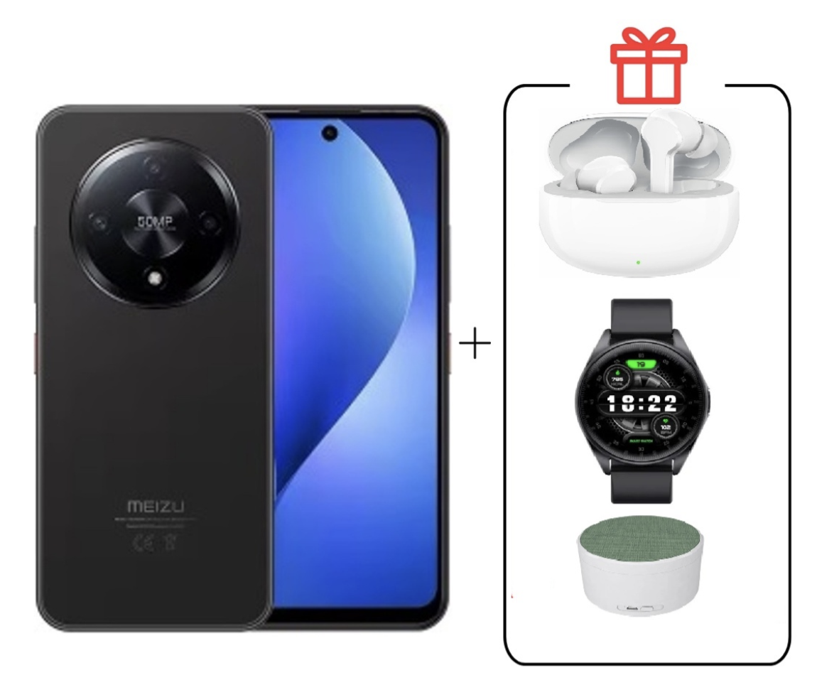 Смартфон Meizu Mblu 22 Pro 4/128Gb Titan Black + подарок купить,NaN