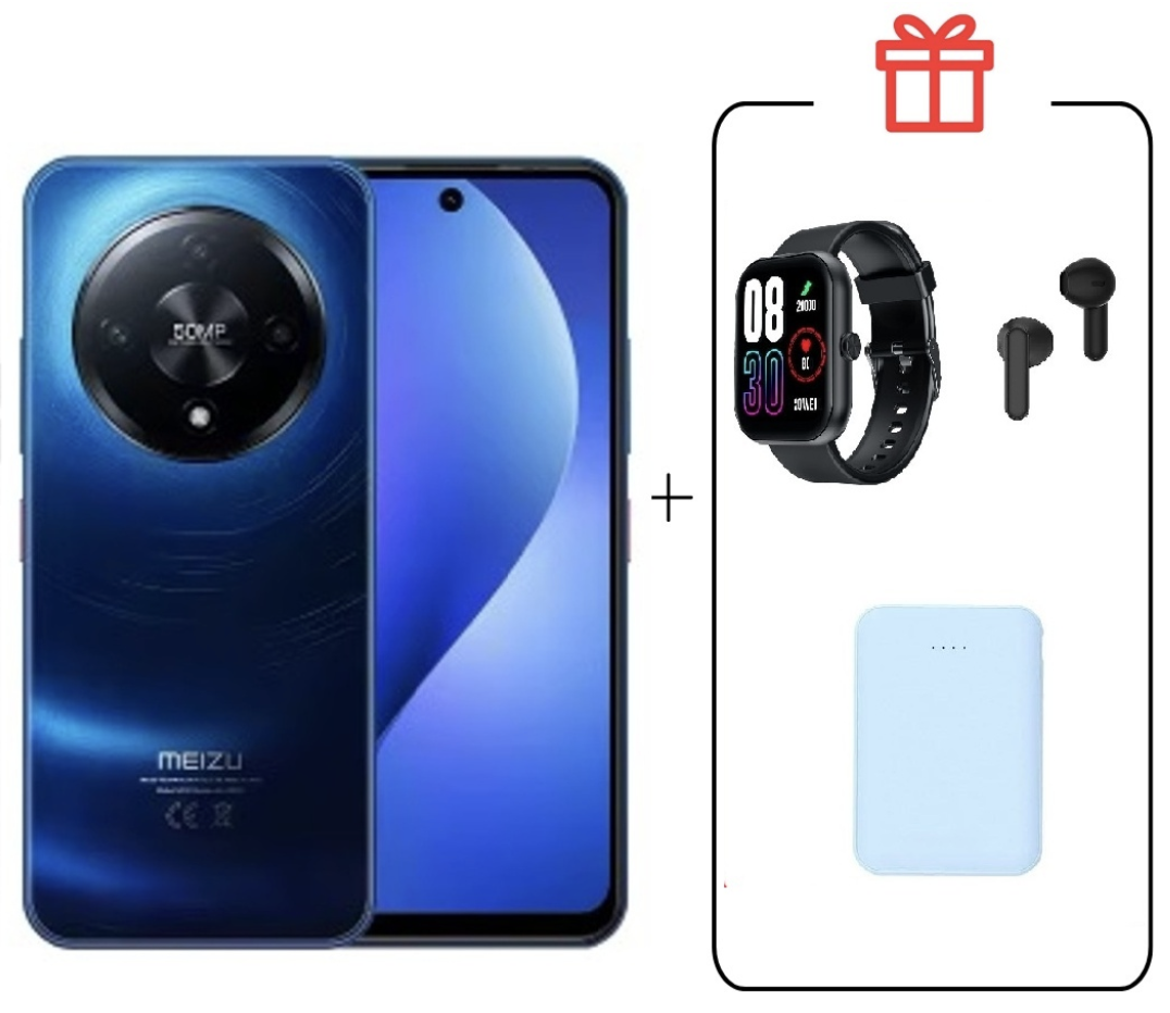 Смартфон Meizu Mblu 22 Pro 4/128Gb Deep Sea Blue + подарок купить,NaN