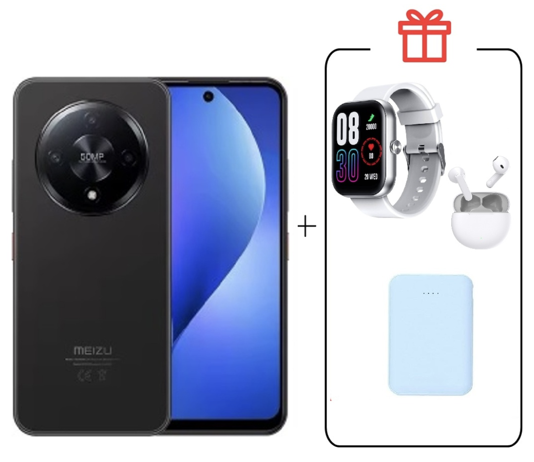 Смартфон Meizu Mblu 22 Pro 4/128Gb Titan Black + подарок купить,NaN