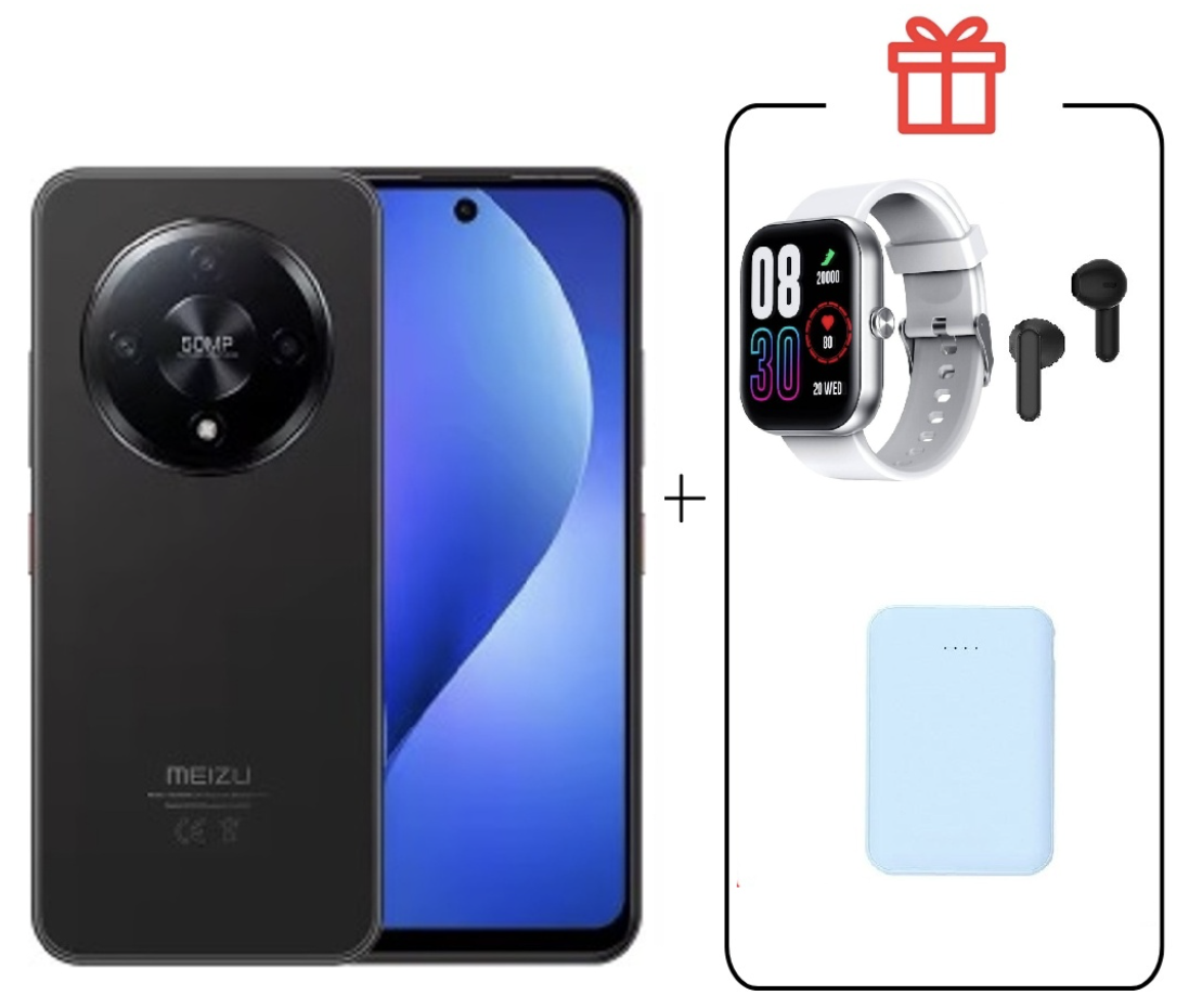 Смартфон Meizu Mblu 22 Pro 4/128Gb Titan Black + подарок купить,NaN