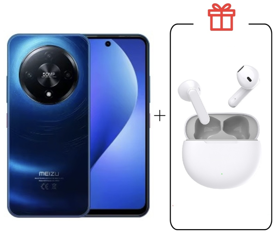 Смартфон Meizu Mblu 22 Pro 4/128Gb Deep Sea Blue + подарок купить,NaN