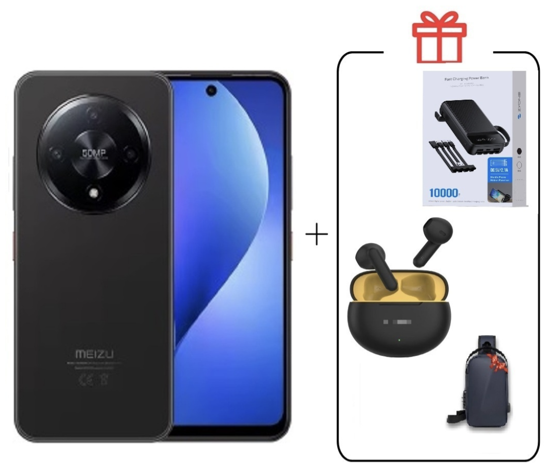 Смартфон Meizu Mblu 22 Pro 4/128Gb Titan Black + подарок купить,NaN
