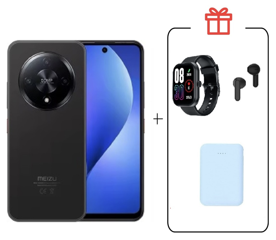 Смартфон Meizu Mblu 22 Pro 4/128Gb Titan Black + подарок