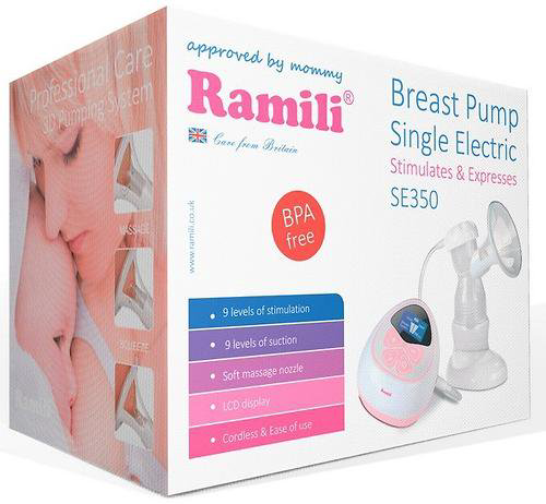 Молокоотсос Ramili SE350 белый купить,NaN