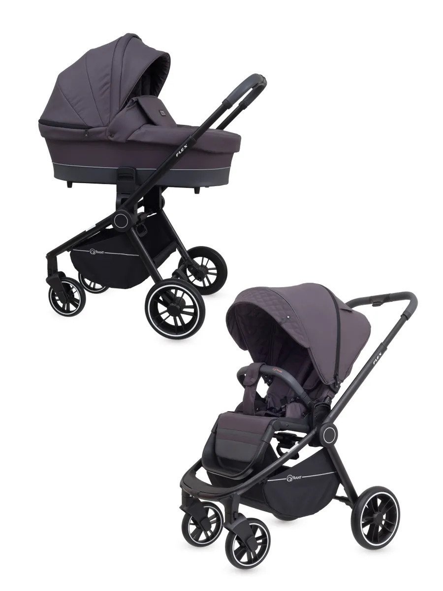 Коляска 2в1 Rant Flex RA062 2021 Moon Grey купить,NaN