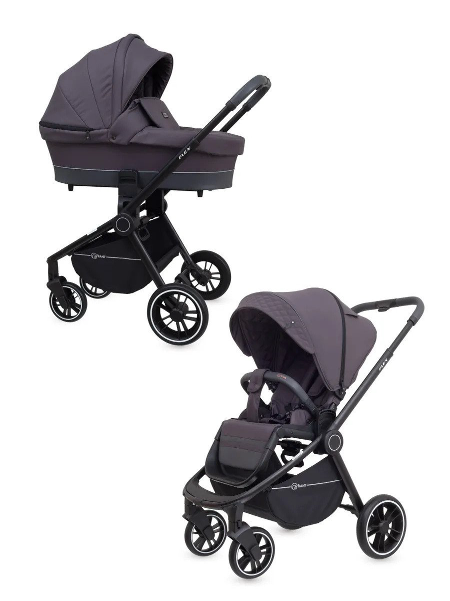 Коляска 2в1 Rant Flex RA062 2021 Moon Grey купить,NaN