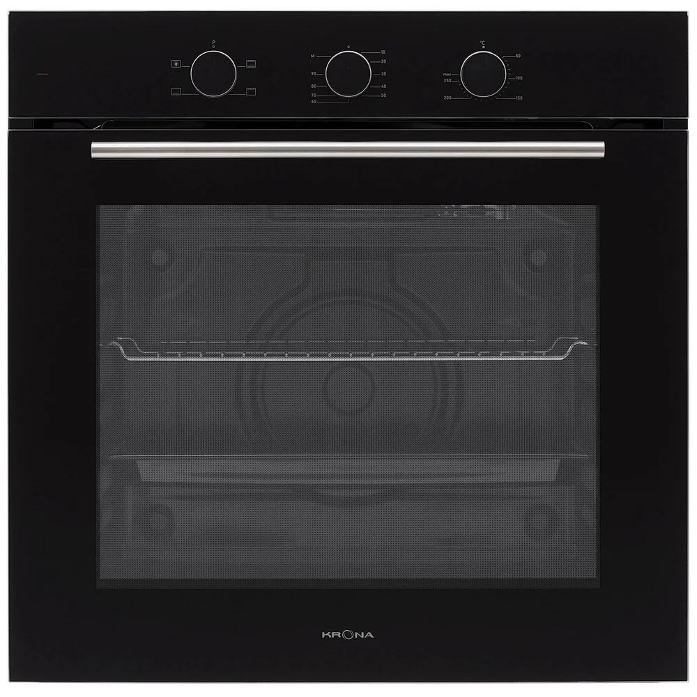 Электрический духовой шкаф Krona Element 60 BL/BL черный