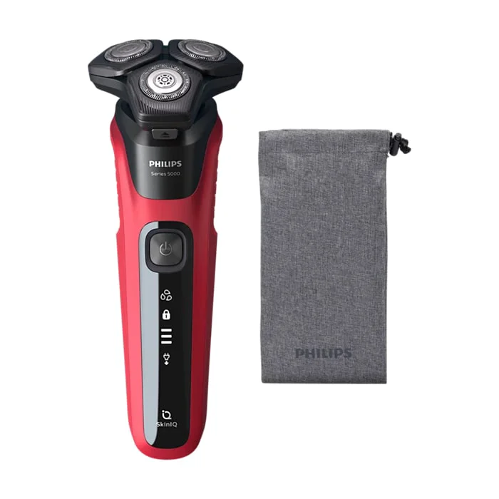 Бритва Philips S5883/10 черно-красная