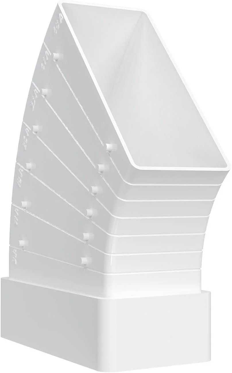 Эра колено воздуховода 612КРП