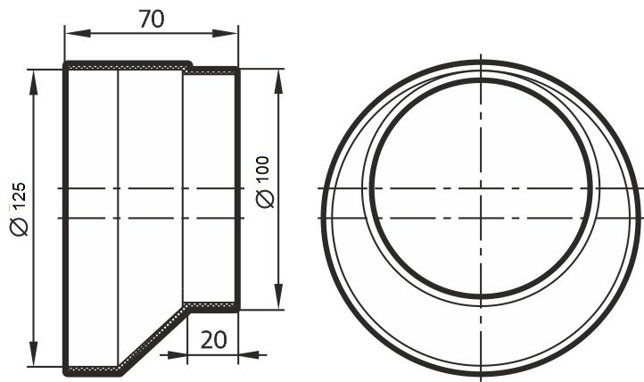 Эра соединитель воздуховодов 1012,5РЭП