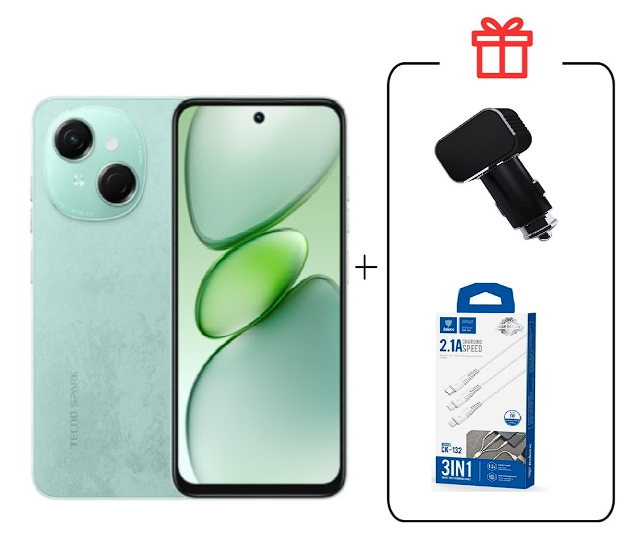 Смартфон Tecno Spark Go 1 3/64Gb Magic Skin Green+подарок купить,NaN