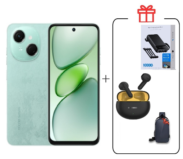 Смартфон Tecno Spark Go 1 3/64Gb Magic Skin Green+подарок купить,NaN