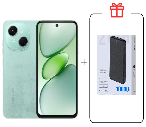 Смартфон Tecno Spark Go 1 3/64Gb Magic Skin Green+подарок купить,NaN