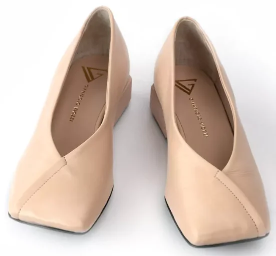 Балетки Giampaolo Viozzi Loafer Nappa Rose DI099 бежевые 36 купить,0
